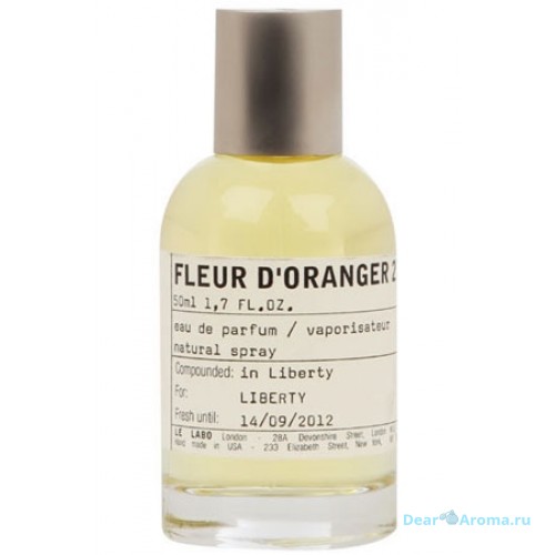 Le Labo Fleur D'Oranger 27