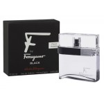 Salvatore Ferragamo F By Ferragamo Black Pour Homme