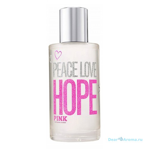 Victorias Secret Hope Pink Peace Love