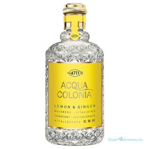 Maurer & Wirtz 4711 Acqua Colonia Lemon & Ginger