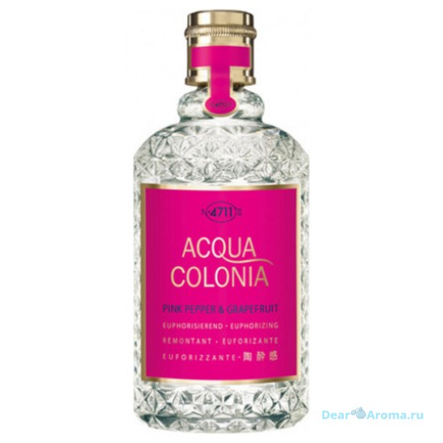 Maurer & Wirtz 4711 Acqua Colonia Pink Pepper & Grapefruit