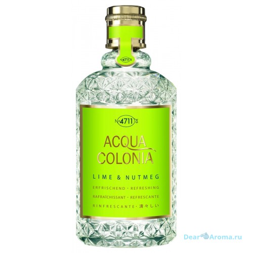 Maurer & Wirtz 4711 Acqua Colonia Lime & Nutmeg