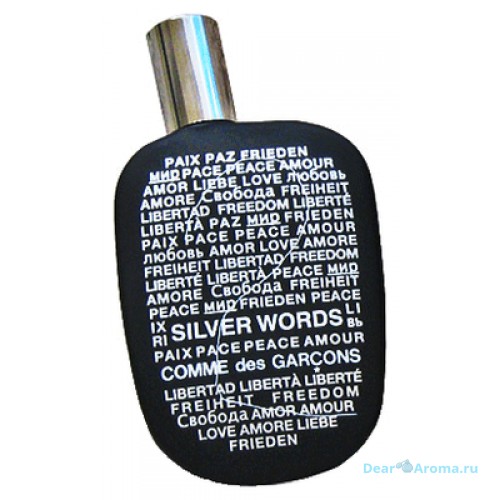 Comme Des Garcons 2 Silver Words