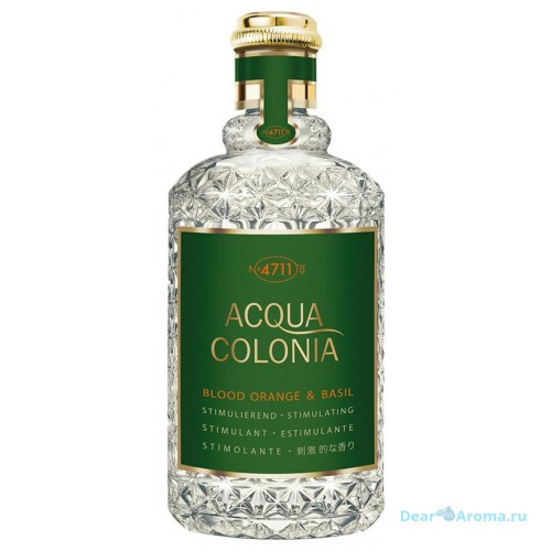 Maurer & Wirtz 4711 Acqua Colonia Blood Orange & Basil